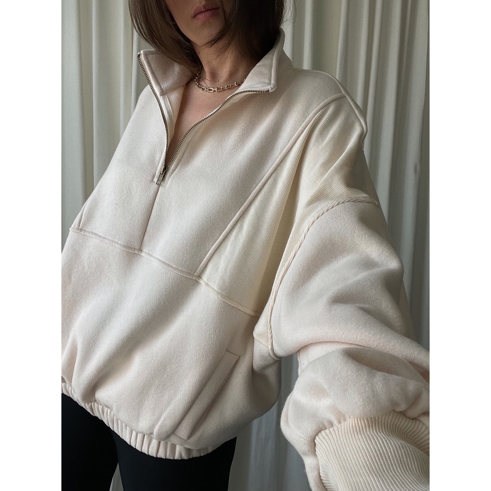 ASPEN SWEATSHIRT — In Cream - Picture 2 of 9